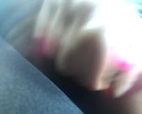 Squirting in the car