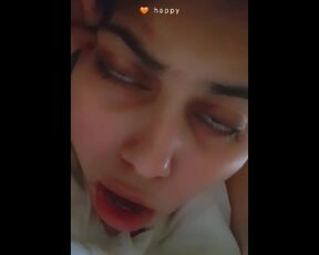 Expressions while my Boyfriend Licking my Indian Pussy