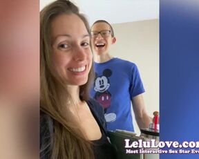 Lelu Love Breaking down during Colonoscopy Prep Week in between Sexy & Fun behind the Scenes Action