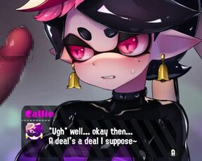 Callie's mind controlled blowjob