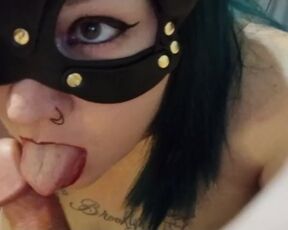 Kitten Smoking Daddy's cock again! Preview