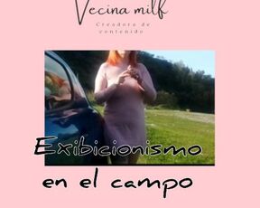 La vecina milf campo, calle y casa exibicionismo amante tetona madura y real