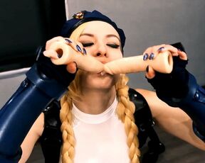 Street Fighter Cammy Destroying Her Ass untill Prolapse Cosplay Porn