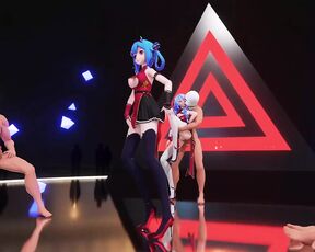 Hot Dance & Horny Sex (Hentai 3D)