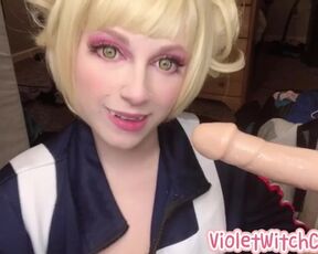 Himiko Toga cosplay blowjob