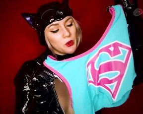 Catwoman makes you her sissy sidekick feminization clip preview