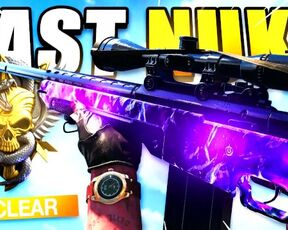 Fast SNIPING ONLY Nuclear! (Black Ops Cold War)