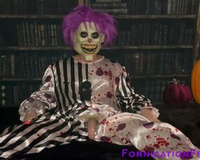 Crazy Clown Couple Cosplay: Cock Sucking and Quick Fucking Fornicationfreeway