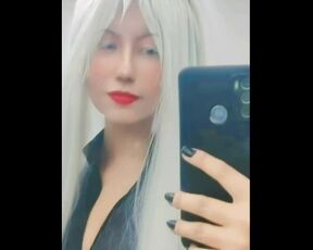 satoru gojo genderbend female cosplay caty blackrose patreon